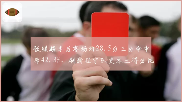 张镇麟季后赛场均28.5分三分命中率42.3%，刷新辽宁队史本土得分纪录